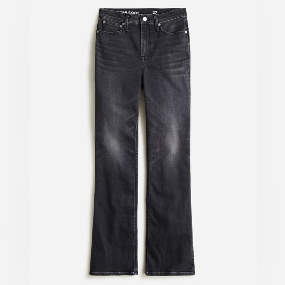 J. Crew Women’s Charcoal Slim Demi Boot Jeans - Picture 1 of 5